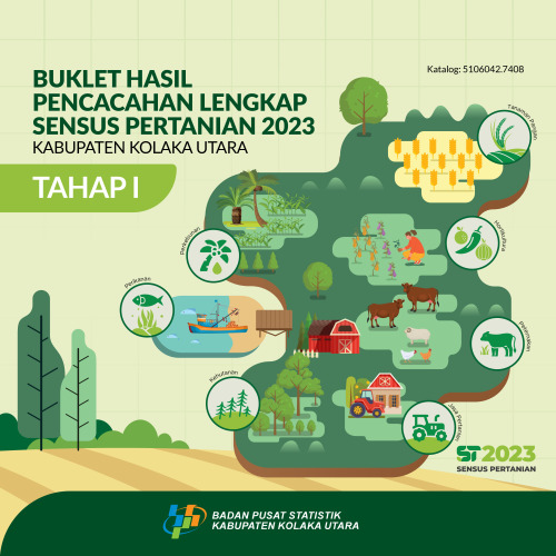 Buklet Hasil Pencacahan Lengkap Sensus Pertanian 2023 - Tahap I Kabupaten Kolaka Utara